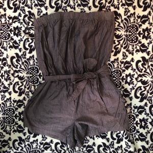 Banana Republic strapless romper